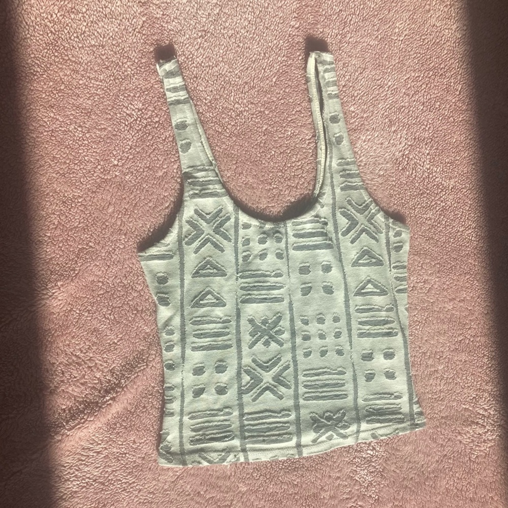 Urban Outfitters Sparkle & Fade Crop Top XS